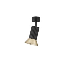 9011440 Плафонска светилка Luvia златно со црно LED 1XGU10 Nova Luce 